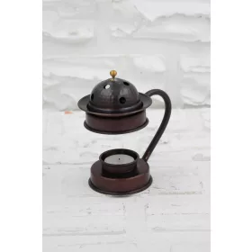 Aromatherapy Copper Incense Burner & Oil Burner – Oxidized
