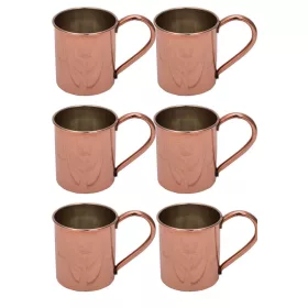Copper Beaker  No.1 330 ml – 6-Pack Set