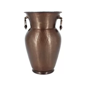 Güldane Vase – Hand-Hammered, Oxidized