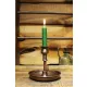 Vintage Candle Holder – Straight, Oxidized